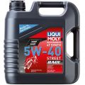 Liqui Moly 4t motorbike Synth Street Race 5W-40 API SN PLUS синтетическое 4 л