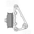 Trialli CM5625 ролик приводного ремня для автомобилей Mazda 6 (07-) 1.8i/2.0i опорный верхний с кронштейном,